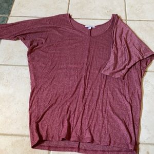 Maroon blouse